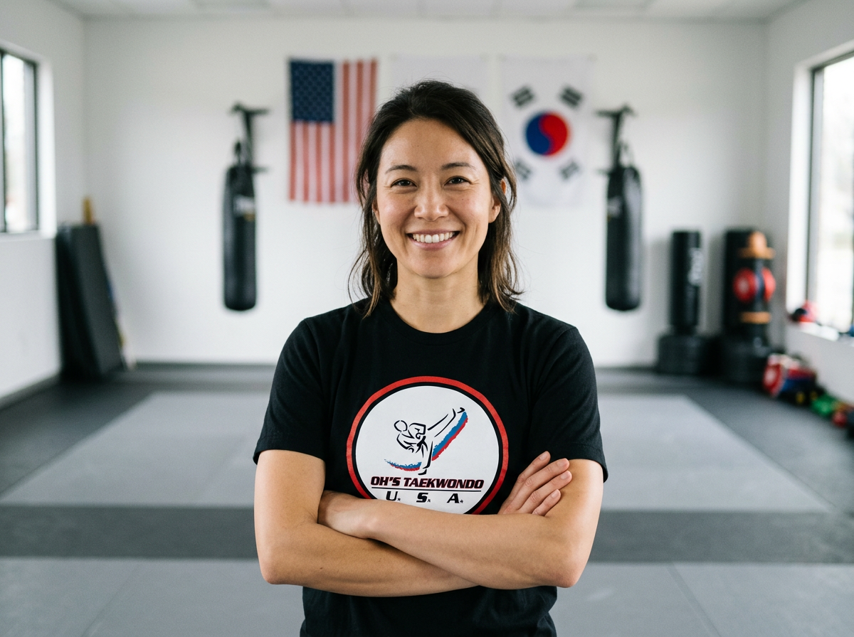 The free T-shirt included with the $19 intro offer at Oh's Martial Arts